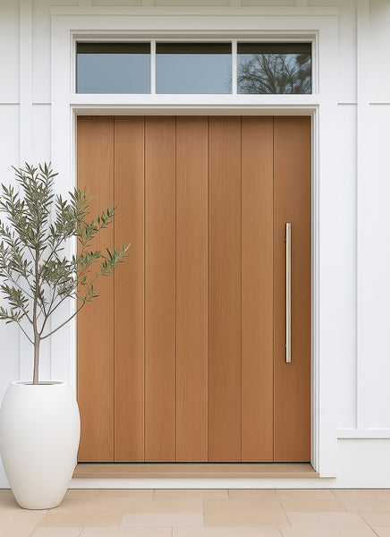 Stainless Steel 600mm Entry Door Pull Handles - Pair