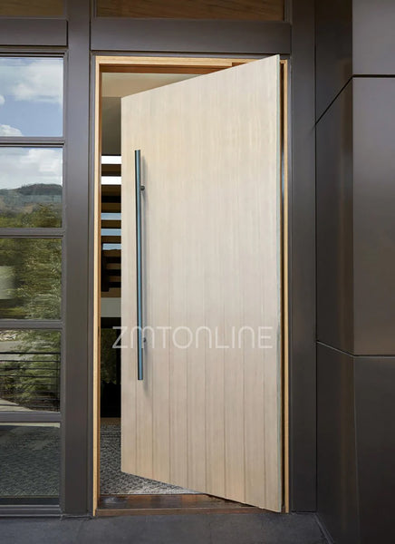 Gunmetal Stainless Steel 1200mm - Entry Door Pull Handle Set