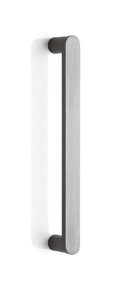 1200mm Solid Stainless steel Entry pull handle set - Brushed Gunmetal finish " CURVE SERIES"