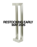 Stainless Steel 900mm Square Offset  Pull Handles Urban Series