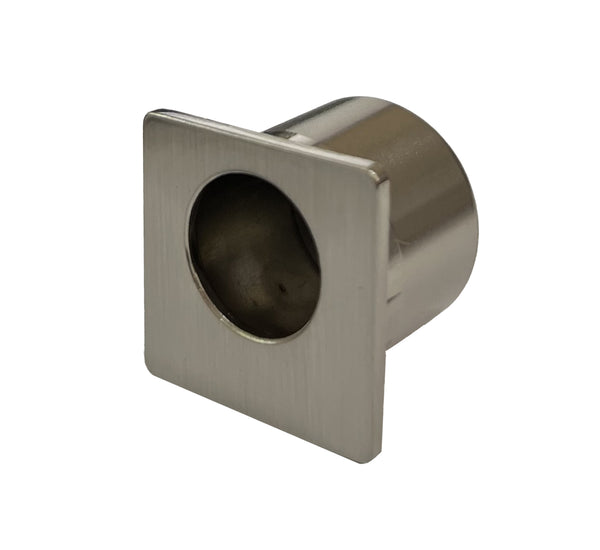 Satin Nickel Brushed Sliding Door Finger Pull Handle