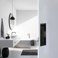 Matt Black Privacy Lockset - Sliding Door - Luxe Series