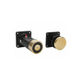 F40-PCH Hold Open Magnet 12v BLACK/SILVER Finish