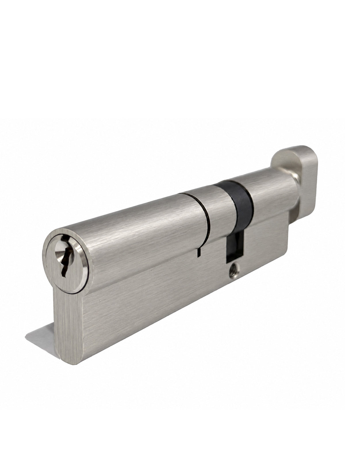 Stainless Steel Offset Euro Cylinder - 100mm