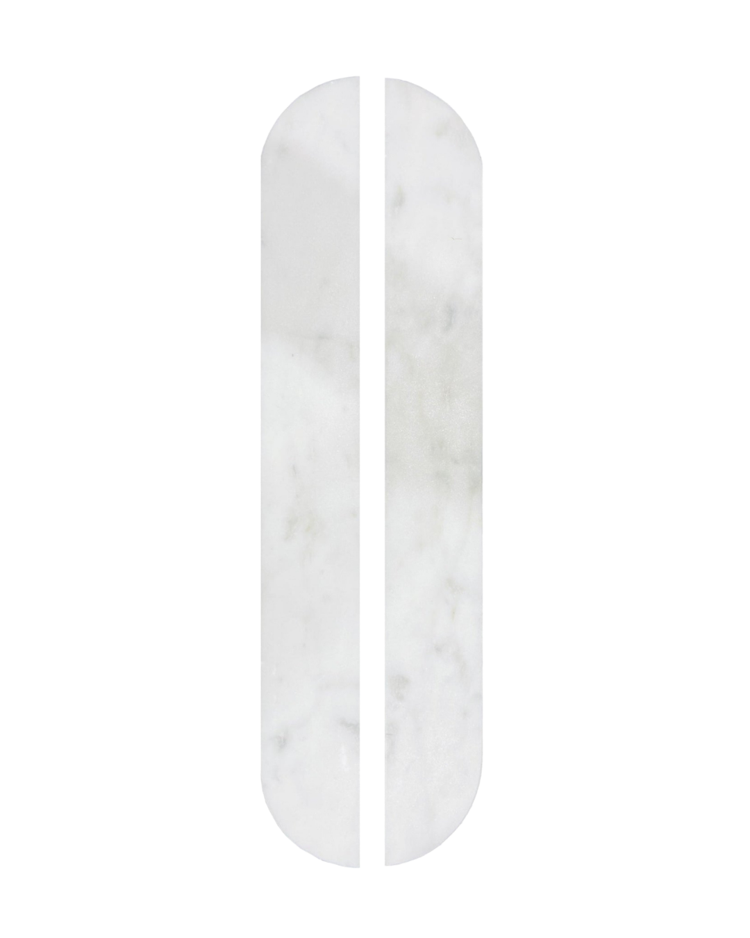 ZMTONLINE Carrara White Marble- cabinet handles Z-CPD-320ST-CARR.

