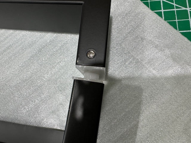 Matt Black Entry pull handle Close up image 