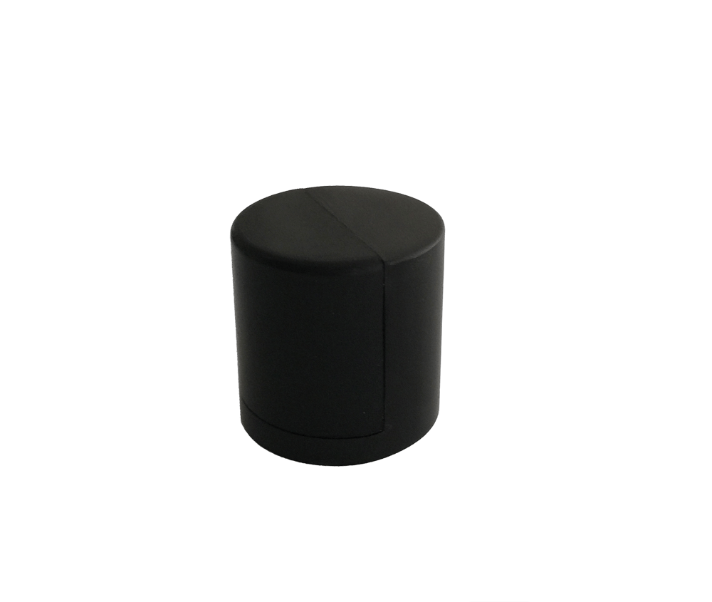 ZMTONLINE Black cylindrical door stopper