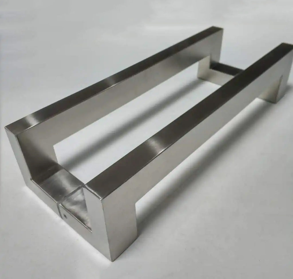 Stainless Steel 900mm Square Offset  Pull Handles Urban Series