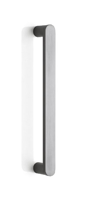 1200mm Solid Stainless steel Entry pull handle set - Brushed Gunmetal finish " CURVE SERIES"
