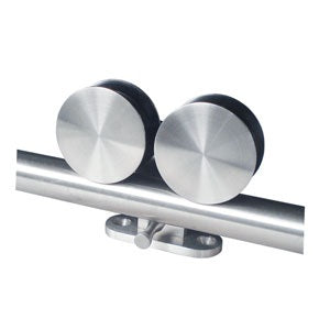 DOUBLE ROLLER Stainless Steel Sliding Door Track